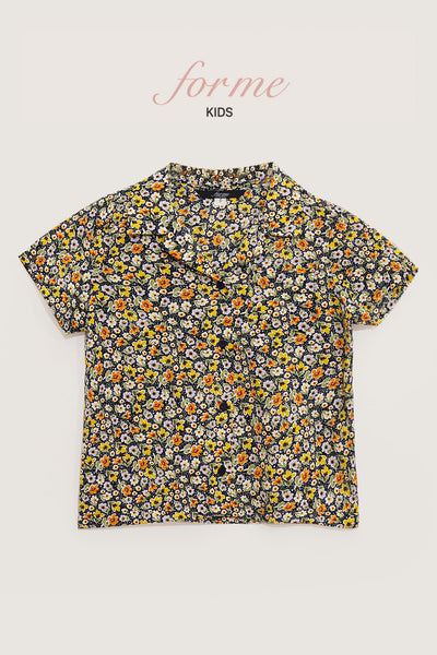 Kids All Over Print Button Down Top (Unisex)