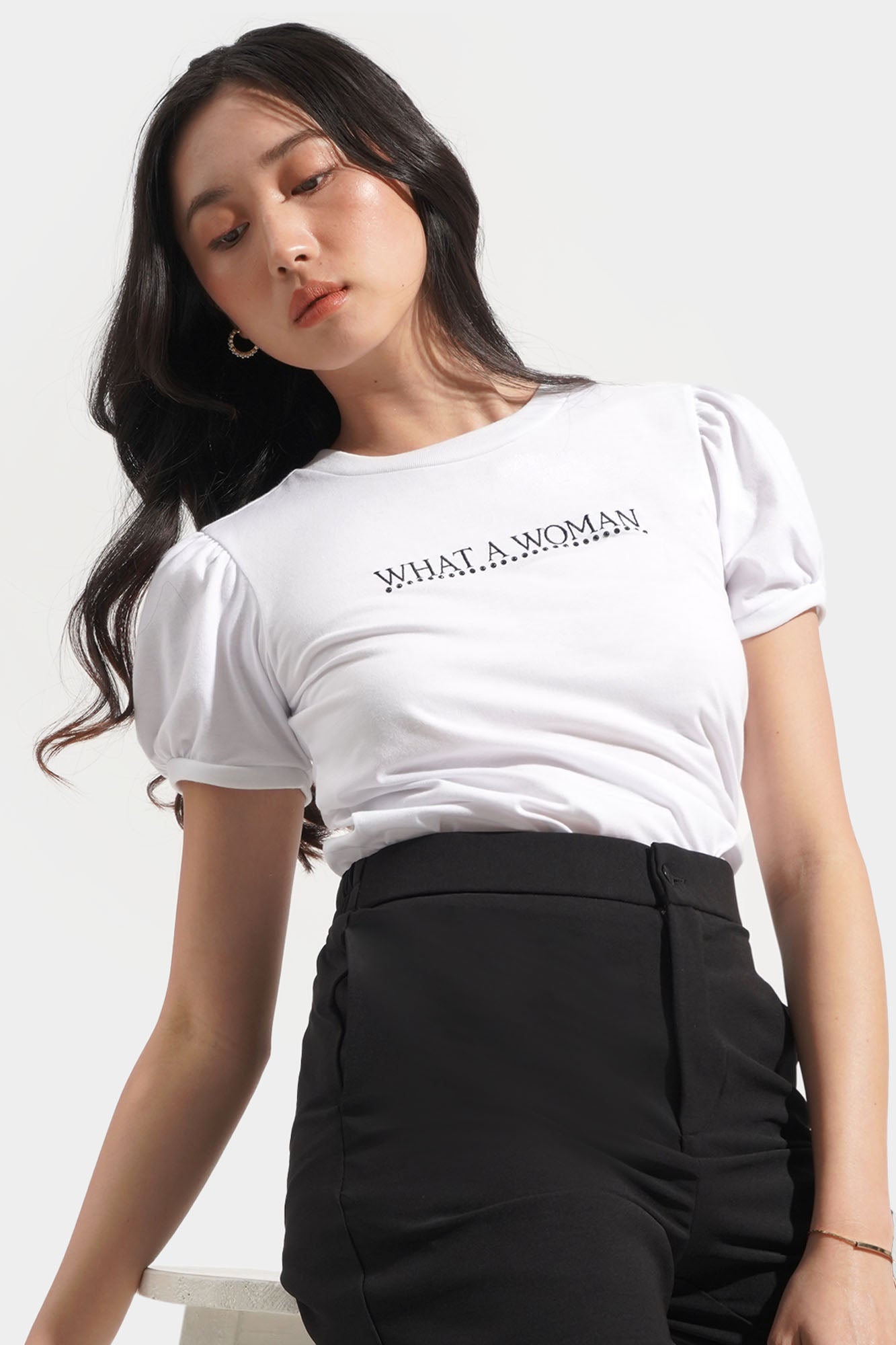 Made For Me: What A Woman Graphic Tee
