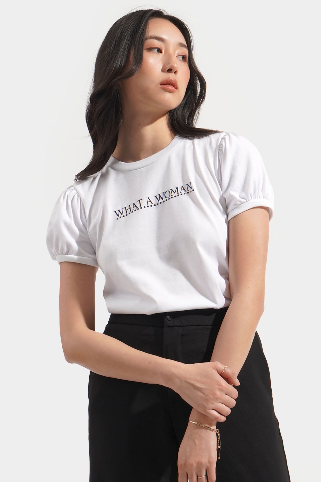 Made For Me: What A Woman Graphic Tee
