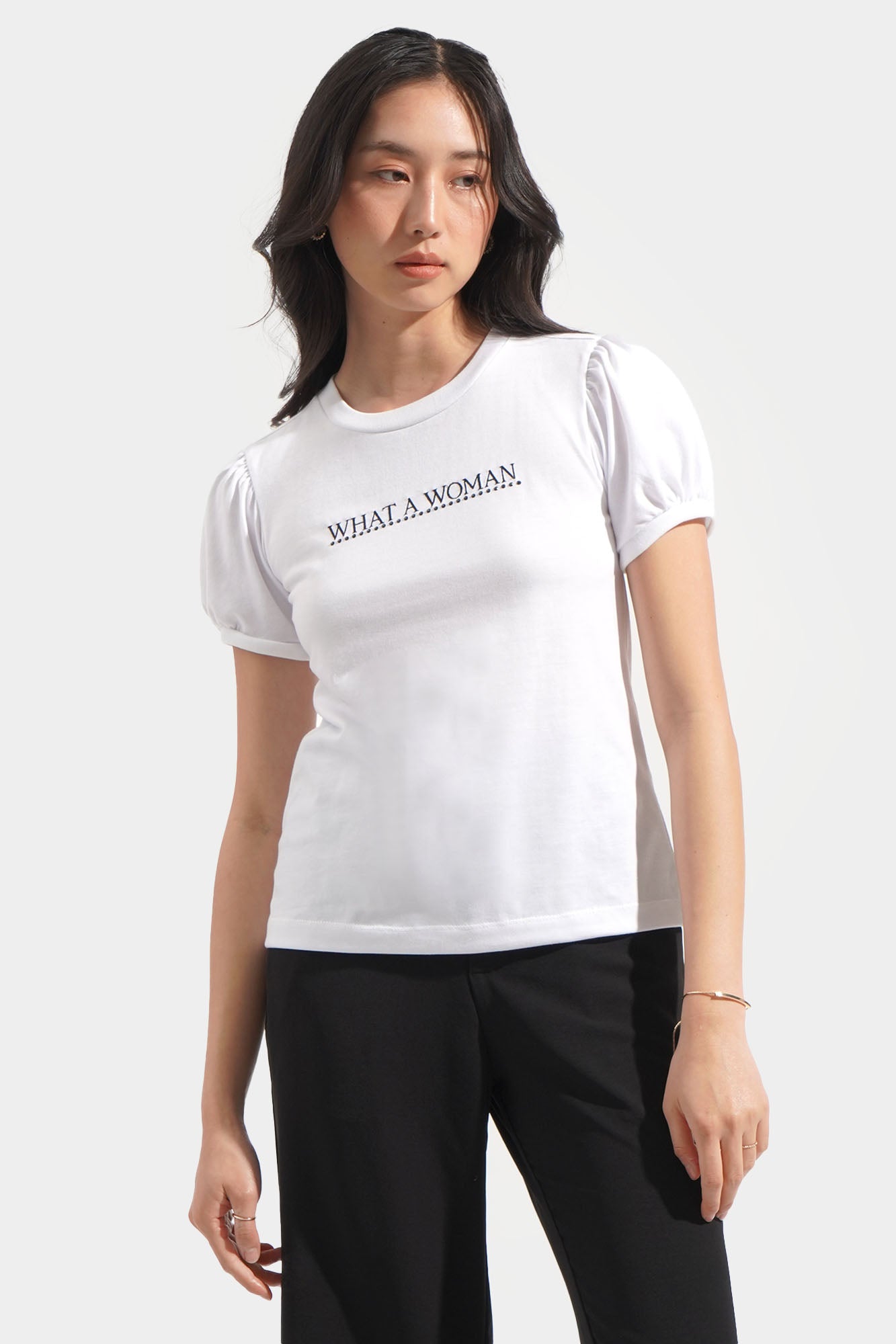 Made For Me: What A Woman Graphic Tee