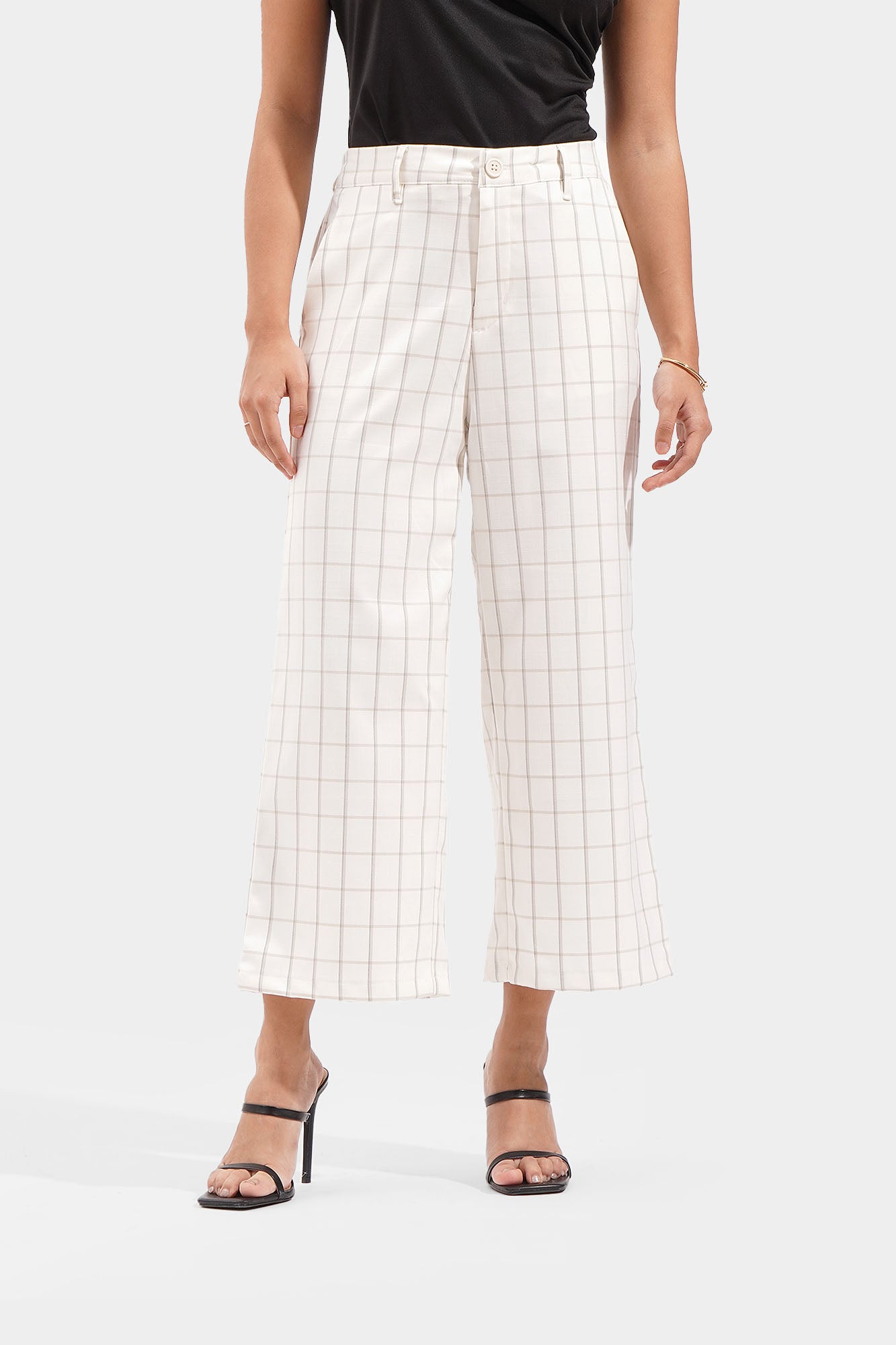 Plaid Cropped Cozy Pants – ForMe