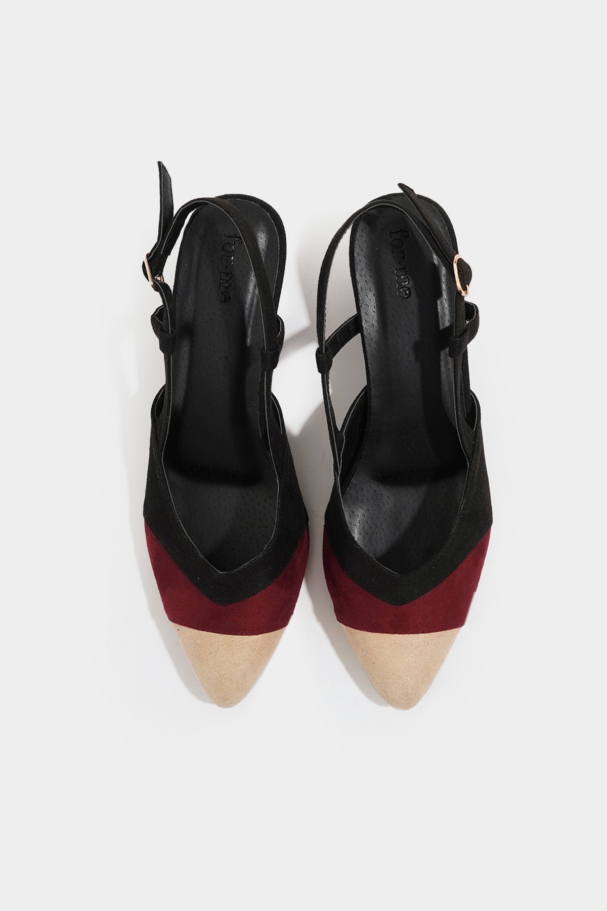 Multi color slingback shoes outlet