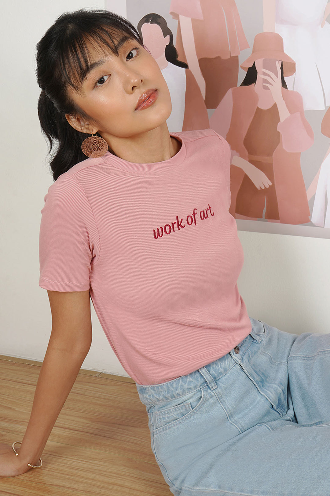 I Am Woman: Work Of Art Graphic Tee